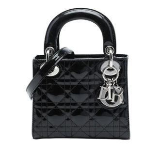 Dior Pre-owned Lady Dior - Dames - Pre-owned - Zwart - Maat: ONE Size Leer