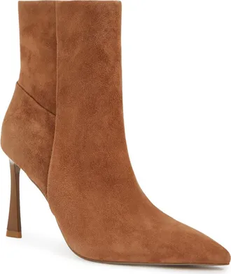 Reiss Carina Pointed Toe Bootie in Tan at Nordstrom, Size 10.5Us