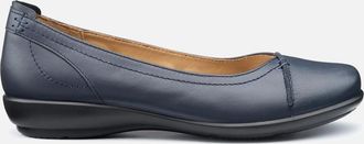 Hotter Womens Robyn II Womens Wide Fit Pumps - Navy - Size: 6.5