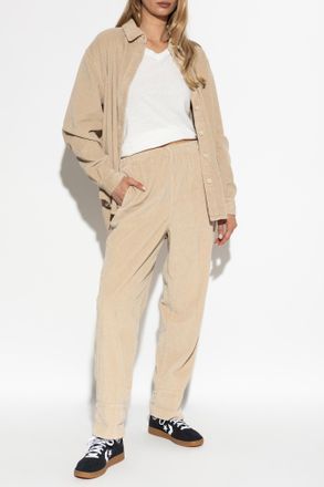 American Vintage Corduroy Shirt, Womens, Beige