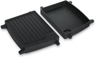 Enders Switch Grid Piastra Reversibile in Ghisa per Barbecue a Gas - Compatibile con modelli della linea Urban & Explorer Next - Accessori Griglia