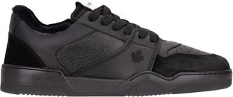 Dsquared2 Sneakers - Heren - Sneakers - Zwart - 46 EU - Leer - Schoenen
