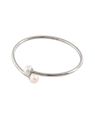 Splendid Pearls Silver 9-9.5Mm Pearl Bracelet