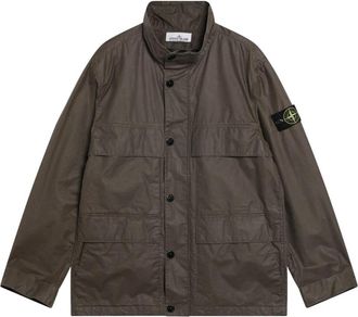 Stone Island Jacket - Heren - Zomerjassen - Bruin - S - Jassen