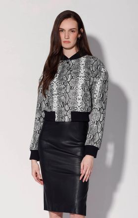 Walter Baker Lindsey Jacket, White Snake