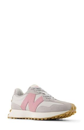 New Balance 327 Sneaker in Raincloud/Pink Taffy at Nordstrom, Size 8