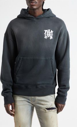 Amiri Hollywood Embroidered Logo Hoodie in Black at Nordstrom, Size Xxx-Large