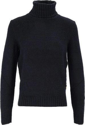 K-Way Peggy Sponge Yarn Pull Over - Dames - Coltruien - Blauw - M - Katoen - Truien & Vesten