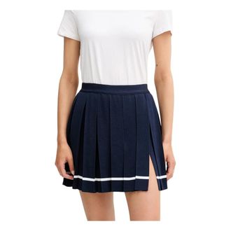 Iceberg Rokken, Dames, Blauw, M, Plissirok
