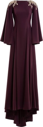 Saiid Kobeisy Embellished Crepe Kaftan