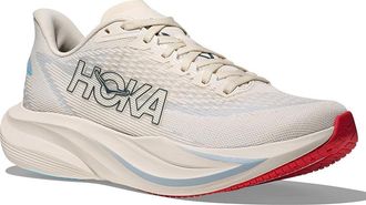 Hoka One One Mach 7 Womens Shoes Alabaster/Soaring Blue : 10.5 B - Medium