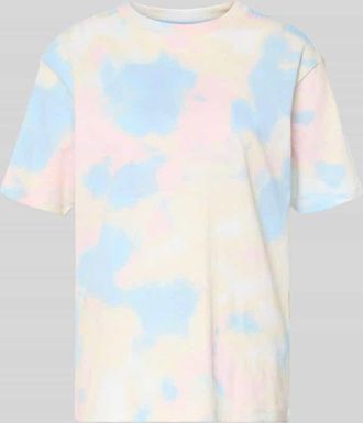 Jake*s Casual T-Shirt mit Rundhalsausschnitt in Hellblau, Gr&ouml;&szlig;e XXL