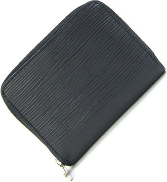 Louis Vuitton Epi Black Noir Epi Leather Coin Purse/Coin Case (Pre-Owned)