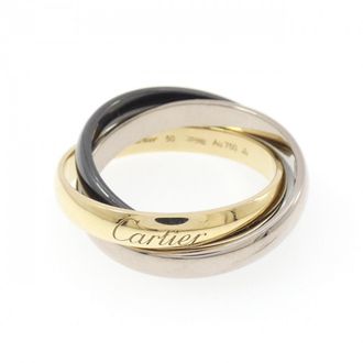 Cartier White Gold (18K) Ceramic Band Ring (Pre-Owned)
