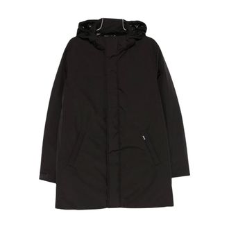 Add Jassen, Heren, Zwart, 2Xl, Hooded Down Coat
