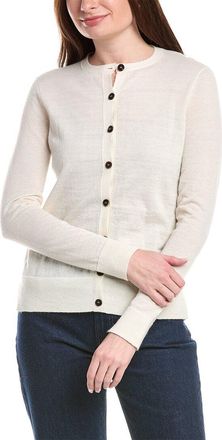 Lafayette 148 New York Stripe Cardigan