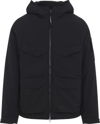 C.P. Company Black Solid Hood Jacket