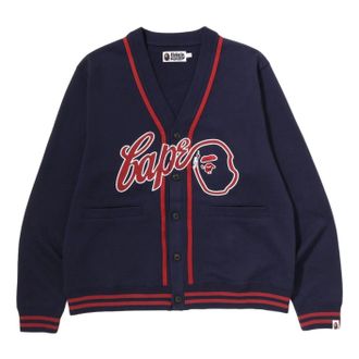 A Bathing Ape BAPE Sweat Cardigan Navy 0ZXKNM001151RNYX