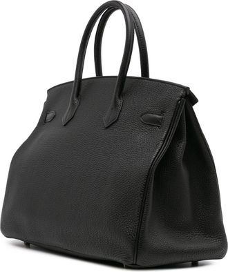 Hermès Crossbody Bags - 2012 Togo Birkin Retourne 35 - Gr. unisize - in Schwarz - für Damen