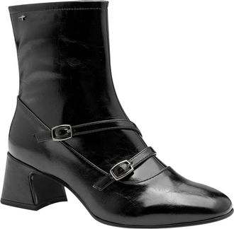 Tamaris Chique enkellaarsjes - Dames - Schoenen - Zwart - Maat: 41 EU Synthetisch