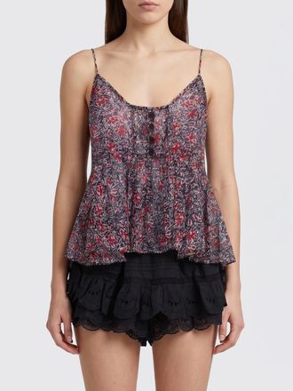 Isabel Marant Top Lirhetta Isabel Marant Etoile in cotone con stampa floreale