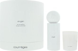 Courr&egrave;ges Slogan Eau de Parfum 100ml + Candle 75g Gift Set Unisex - Green - One Size