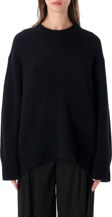 Lisa Yang Noor Long-Sleeved Ribbed Crewneck Sweater