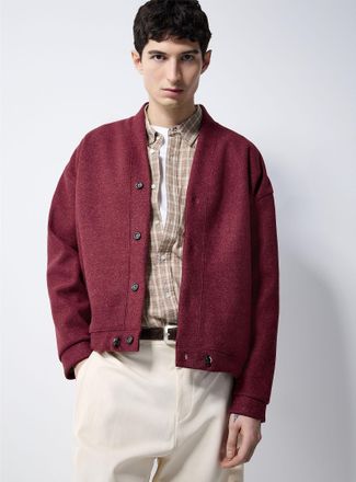 Le 31 Mens Felted cardigan Imported from Seoul