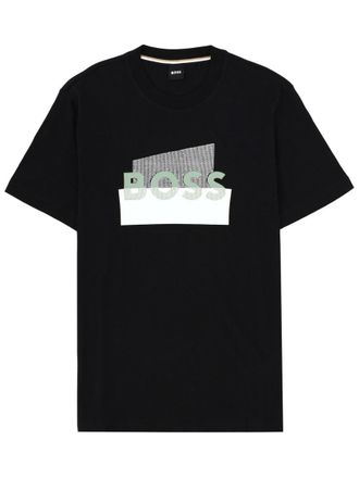 HUGO BOSS T-Shirt mit Boss-Logo-Print