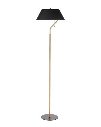Dainolite Geraldine 1-Light Tapered Drum Floor Lamp