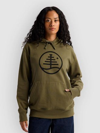 Burton Family Tree Hoodie gr&uuml;n