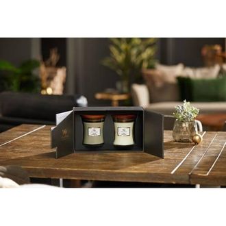 Woodwick geurkaars Giftset Deluxe Medium (set van 2)