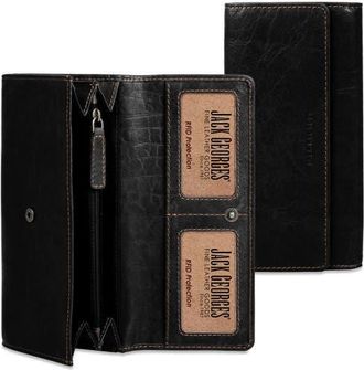 Jack Georges Voyager Clutch Wallet in Black at Nordstrom