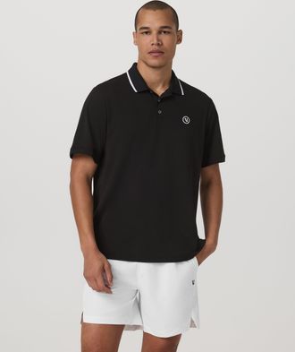 Vuori Clothing Short Sleeve Gamepoint Polo 2.0 | White Non Tipped | Medium