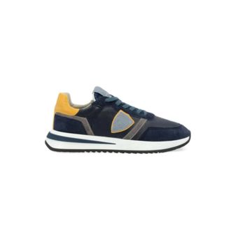 Philippe Model Sneakers, male, Blue, 10 UK, Low-Top Tropez 2.1 Trainers