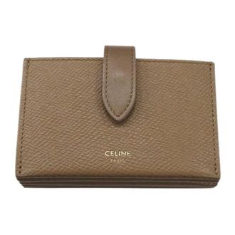 Celine Pre-owned Wallets, unisex, Brown, Size: ONE SIZE Pre-owned Card Case