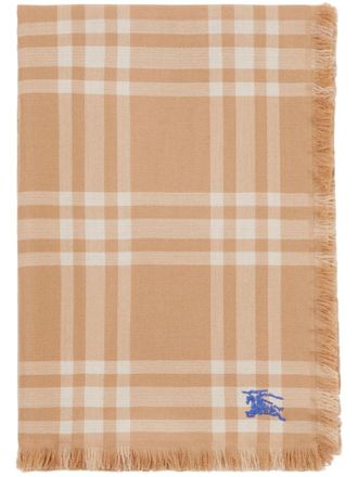 Burberry Omkeerbare geruite sjaal - Beige