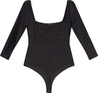 HUGO BOSS Lurex Bodysuit-Donna