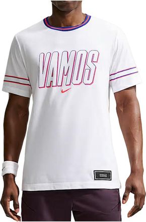 Nike Court Carlos Alcaraz Dri-FIT T-Shirt White IM6121-100