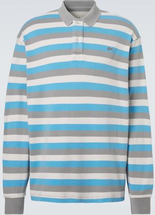 ERL Striped cotton polo shirt