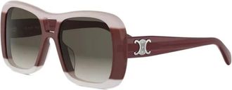 Celine Sunglasses, female, Multicolor, Size: 55 MM Triomphe Sunglasses