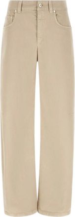 Brunello Cucinelli Mujer, Vaqueros, Beige, Talla: XS