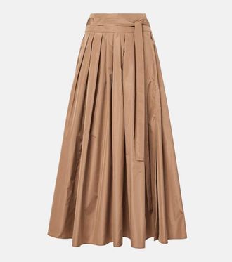 スカート Max Mara Floor-Length Brown Skirt Buy Max Mara Brown Farsa Maxi Skirt in Wool For Women Online