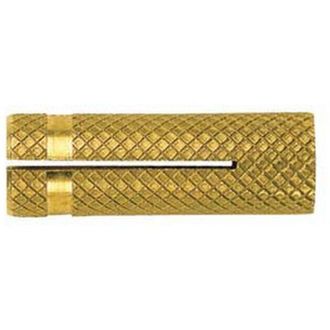 Fischer 100PZ tassello in ottone per viti po-m - MM.10 ma tassello MM.12X35