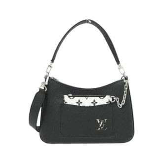 Louis Vuitton Pre-owned Pouch Shoulder Bag - Dames - Pre-owned - Zwart - Maat: ONE Size Leer