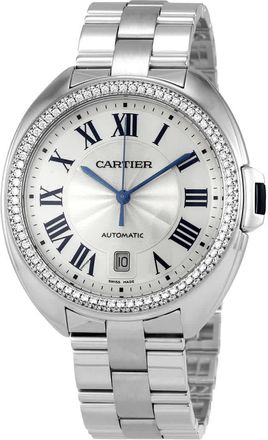 Cartier Cle Flinque Sunray Effect Dial Ladies Watch WJCL0008