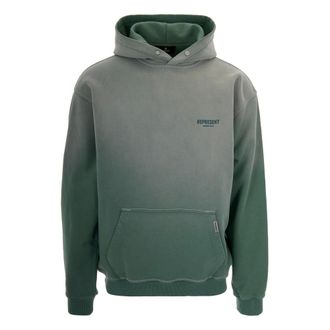 Represent Hoodies, male, Green, Size: M Felpa Owners Club