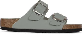 Birkenstock Arizona BB Lena HS Hex Narrow Fit - Dames - Sandalen - Groen - 41 EU - Leer - Schoenen