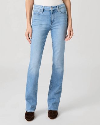 Paige High Rise Manhattan 32 Bootcut Jean In Vail