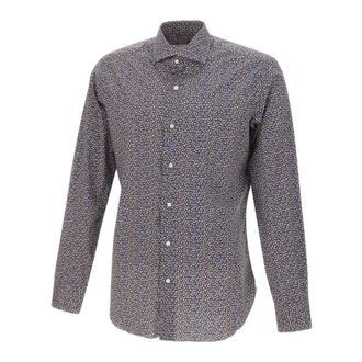 Barba Casual Shirt - Heren - Casual Overhemden - Veelkleurig - 4XL - Katoen - Overhemden